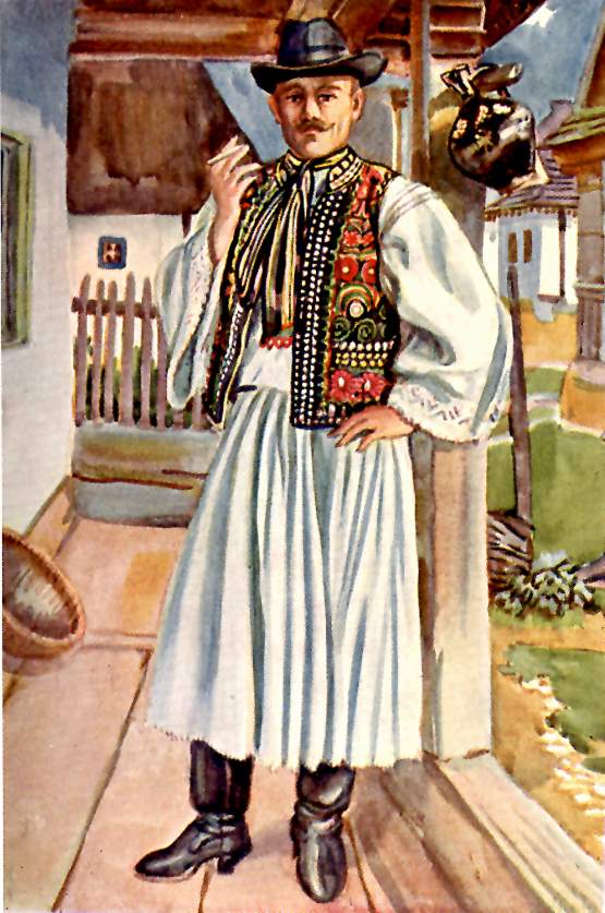 Hungarian folk embroidery from Torocko Transylvania , vintage