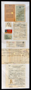 Immigration papers of Anna and József Bernáth, 1910 Collection of AHM