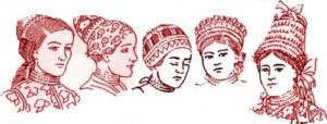 Fig. 40: Bonnets and boots from the Palóc region.