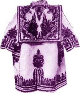 Fig. 23: Richly embroidered Szűr, Bihar.